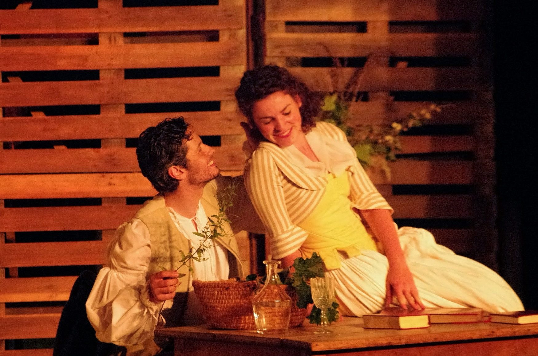 Scénographie de La Grand-mère, Théâtre La Chélidoine, Ussel — festival « Ah la Belle Étoile », 2014