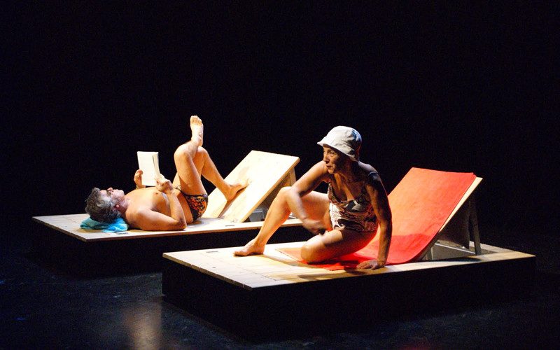 Scénographie de Meilleurs souvenirs de Grado, Théâtre La Chélidoine, Ussel, 2011