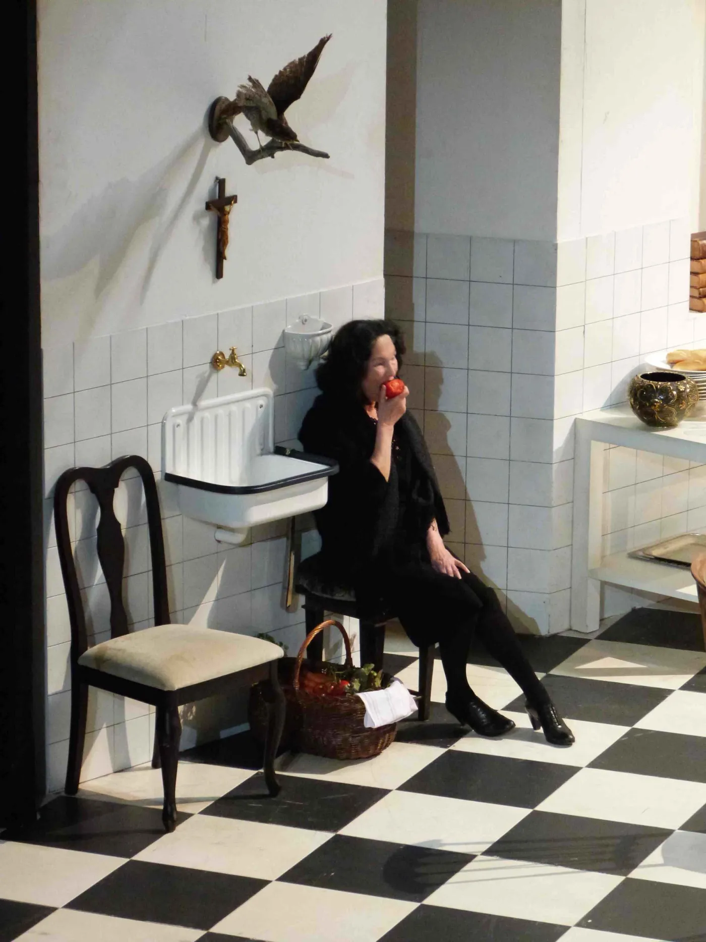 Scénographie de Tartuffe, Burgtheater (Akademietheater), Vienne, Autriche, 2013
